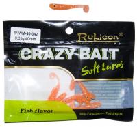 Съедобная силиконовая приманка RUBICON Crazy Bait NWM 0.35g, 40mm, цвет 042 (10 шт) Съедобная силиконовая приманка RUBICON Crazy Bait NWM 0.35g, 40mm, цвет 042 (10 шт)