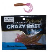 Съедобная силиконовая приманка RUBICON Crazy Bait CT 1.8g, 60mm, цвет 010 (10 шт) Съедобная силиконовая приманка RUBICON Crazy Bait CT 1.8g, 60mm, цвет 010 (10 шт)
