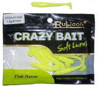 Съедобная силиконовая приманка RUBICON Crazy Bait TGA 1.5g, 61mm, цвет 038 (10 шт) Съедобная силиконовая приманка RUBICON Crazy Bait TGA 1.5g, 61mm, цвет 038 (10 шт)