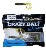 Съедобная силиконовая приманка RUBICON Crazy Bait CTD 1.5g, 60mm, цвет 002 (10 шт) Съедобная силиконовая приманка RUBICON Crazy Bait CTD 1.5g, 60mm, цвет 002 (10 шт)