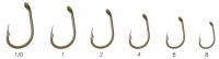 Крючки RUBICON Carp Olive KH10098O-1/0 (10 шт.)