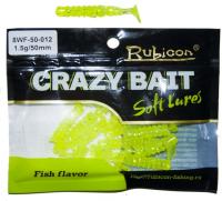 Съедобная силиконовая приманка RUBICON Crazy Bait WF 1.5g, 50mm, цвет 012 (12 шт) Съедобная силиконовая приманка RUBICON Crazy Bait WF 1.5g, 50mm, цвет 012 (12 шт)
