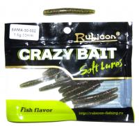 Съедобная силиконовая приманка RUBICON Crazy Bait WMA 1.6g, 50mm, цвет 002 (12 шт) Съедобная силиконовая приманка RUBICON Crazy Bait WMA 1.6g, 50mm, цвет 002 (12 шт)