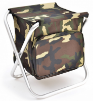 Табурет складной МАХ средний с сумкой (40х30х40 см) алюминий 22 мм