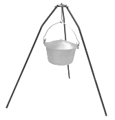 Костровая тренога (Кукмара) № 3 с чехлом L=0,90m, сталь 10х10mm Костровая тренога (Кукмара) № 3 с чехлом L=0,90m, сталь 10х10mm