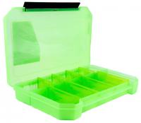 Коробка для приманок КДП-4 340х215х50 мм (зеленая) Коробка для приманок КДП-4 340х215х50 мм (зеленая)