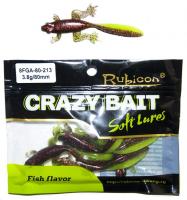Съедобная силиконовая приманка RUBICON Crazy Bait FGA 3.8g, 80mm, цвет 213 (6 шт) Съедобная силиконовая приманка RUBICON Crazy Bait FGA 3.8g, 80mm, цвет 213 (6 шт)