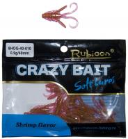 Съедобная силиконовая приманка RUBICON Crazy Bait HOG 0.9g, 40mm, цвет 010 (12 шт) Съедобная силиконовая приманка RUBICON Crazy Bait HOG 0.9g, 40mm, цвет 010 (12 шт)
