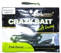 Съедобная силиконовая приманка RUBICON Crazy Bait TGA 0.8g, 51mm, цвет 001 (12 шт) Съедобная силиконовая приманка RUBICON Crazy Bait TGA 0.8g, 51mm, цвет 001 (12 шт)