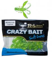 Съедобная силиконовая приманка RUBICON Crazy Bait RCKW 2.1g, 51mm, цвет 202 (10 шт) Съедобная силиконовая приманка RUBICON Crazy Bait RCKW 2.1g, 51mm, цвет 202 (10 шт)