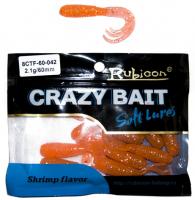 Съедобная силиконовая приманка RUBICON Crazy Bait CTF 2.1g, 60mm, цвет 042 (10 шт) Съедобная силиконовая приманка RUBICON Crazy Bait CTF 2.1g, 60mm, цвет 042 (10 шт)