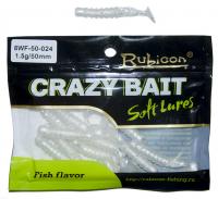 Съедобная силиконовая приманка RUBICON Crazy Bait WF 1.5g, 50mm, цвет 024 (12 шт) Съедобная силиконовая приманка RUBICON Crazy Bait WF 1.5g, 50mm, цвет 024 (12 шт)