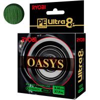 Плетеный шнур RYOBI OASYS Dark Green 0,40mm 150m Плетеный шнур RYOBI OASYS Dark Green 0,40mm 150m