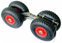 Транцевые колеса съемные на пальцах 260 усиленные (нерж)