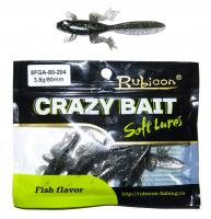 Съедобная силиконовая приманка RUBICON Crazy Bait FGA 3.8g, 80mm, цвет 204 (6 шт) Съедобная силиконовая приманка RUBICON Crazy Bait FGA 3.8g, 80mm, цвет 204 (6 шт)