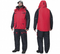 Костюм зимний Alaskan NewPolarM  красный/черный раз.    S
