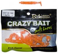 Съедобная силиконовая приманка RUBICON Crazy Bait WF 1.5g, 50mm, цвет 042 (12 шт) Съедобная силиконовая приманка RUBICON Crazy Bait WF 1.5g, 50mm, цвет 042 (12 шт)