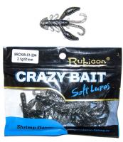 Съедобная силиконовая приманка RUBICON Crazy Bait RCKW 2.1g, 51mm, цвет 204 (10 шт) Съедобная силиконовая приманка RUBICON Crazy Bait RCKW 2.1g, 51mm, цвет 204 (10 шт)