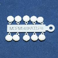 Подвеска с белым граненым шариком №22 Подвеска с белым граненым шариком №22