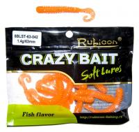 Съедобная силиконовая приманка RUBICON Crazy Bait BLST 1.4g, 63mm, цвет 042 (10 шт) Съедобная силиконовая приманка RUBICON Crazy Bait BLST 1.4g, 63mm, цвет 042 (10 шт)