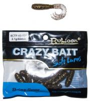Съедобная силиконовая приманка RUBICON Crazy Bait CTF 2.1g, 60mm, цвет 006 (10 шт)