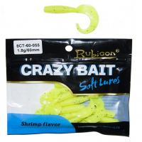 Съедобная силиконовая приманка RUBICON Crazy Bait CT 1.8g, 60mm, цвет 055 (10 шт) Съедобная силиконовая приманка RUBICON Crazy Bait CT 1.8g, 60mm, цвет 055 (10 шт)