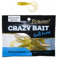 Съедобная силиконовая приманка RUBICON Crazy Bait JTL 2g, 51mm, цвет 217 (10 шт) Съедобная силиконовая приманка RUBICON Crazy Bait JTL 2g, 51mm, цвет 217 (10 шт)