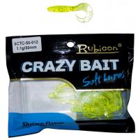 Съедобная силиконовая приманка RUBICON Crazy Bait CTC 1.1g, 50mm, цвет 012 (12 шт) Съедобная силиконовая приманка RUBICON Crazy Bait CTC 1.1g, 50mm, цвет 012 (12 шт)
