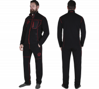 Флисовый комплект Royal Fish черн. раз.    S