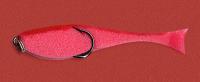 Рыба поролоновая с двойным кр.  6см красный