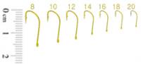Крючки RUBICON Gold Wing KH11018-02 (10 шт.)