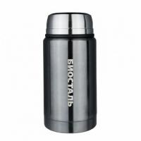 Термос BIOSTAL Суповой с ложкой воронёная сталь NTS-750V (широкое горло)