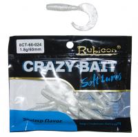 Съедобная силиконовая приманка RUBICON Crazy Bait CT 1.8g, 60mm, цвет 024 (10 шт) Съедобная силиконовая приманка RUBICON Crazy Bait CT 1.8g, 60mm, цвет 024 (10 шт)