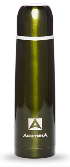 Термос Арктика (для напитков), 102-500O (болотный), 500 мл