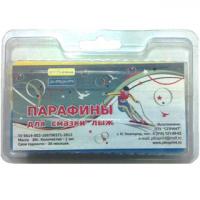 Парафины для лыж (комплект из 2 брусков) Ж-С, (до -7 C), 80 гр