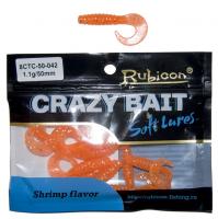 Съедобная силиконовая приманка RUBICON Crazy Bait CTC 1.1g, 50mm, цвет 042 (12 шт) Съедобная силиконовая приманка RUBICON Crazy Bait CTC 1.1g, 50mm, цвет 042 (12 шт)