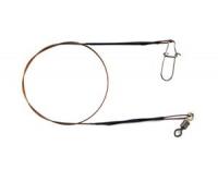 Поводок стальной с кор. покрытием Rubicon 1x19, 12kg, d=0,40mm 20cm (заст Duo-Lock/верт Rolling) 5шт Поводок стальной с кор. покрытием Rubicon 1x19, 12kg, d=0,40mm 20cm (заст Duo-Lock/верт Rolling) 5шт