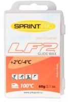 Мази скольжения SPRINT PRO, LF2 Red, (+2 -4°C), 60г