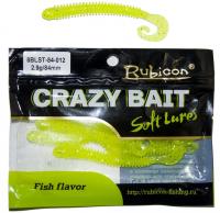 Съедобная силиконовая приманка RUBICON Crazy Bait BLST 2.9g, 84mm, цвет 012 (8 шт) Съедобная силиконовая приманка RUBICON Crazy Bait BLST 2.9g, 84mm, цвет 012 (8 шт)