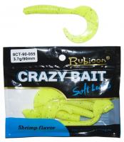 Съедобная силиконовая приманка RUBICON Crazy Bait CT 3.7g, 90mm, цвет 055 (6 шт)