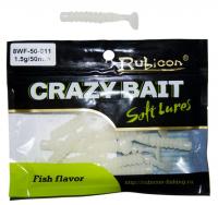 Съедобная силиконовая приманка RUBICON Crazy Bait WF 1.5g, 50mm, цвет 011 (12 шт) Съедобная силиконовая приманка RUBICON Crazy Bait WF 1.5g, 50mm, цвет 011 (12 шт)
