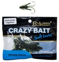 Съедобная силиконовая приманка RUBICON Crazy Bait HOG 0.9g, 40mm, цвет 001 (12 шт) Съедобная силиконовая приманка RUBICON Crazy Bait HOG 0.9g, 40mm, цвет 001 (12 шт)