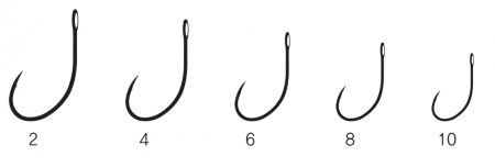 Крючки RUBICON J-TROUT KH11051-06 (10 шт.)