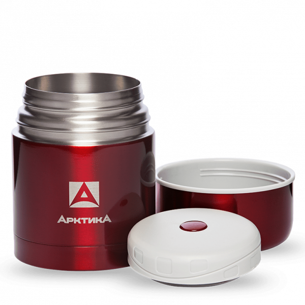 Термос Арктика с широким горлом, 302-500 (красный), 500 мл1 Термос Арктика с широким горлом, 302-500 (красный), 500 мл1