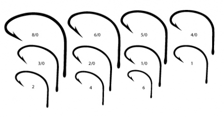Крючки RUBICON Wide Gap KH11010-2/0 (10 шт.)
