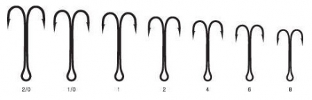 Крючки двойные RUBICON Double Hook KH11040-02/1 (30 шт.)