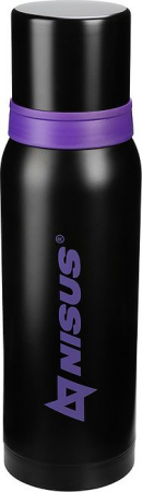 Термос ТОНАР N.TM-047-LW 1200 мл Волк (2 крышки-пружки) NISUS