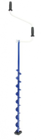 Ледобур ЛР-080 Спорт (левое вращение, цельнотянутый шнек)