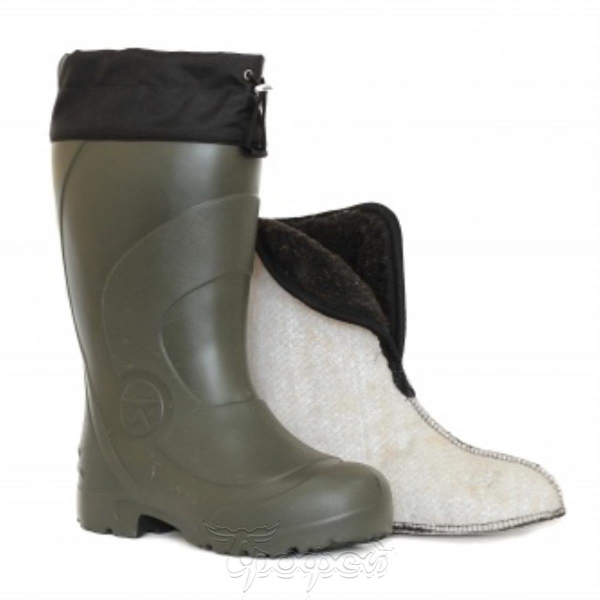 Мужские сапоги из ЭВА БАРС С-031Н с манжетой и утеплителем -50С, оливковый раз. 4647 Мужские сапоги из ЭВА БАРС С-031Н с манжетой и утеплителем -50С, оливковый раз. 4647