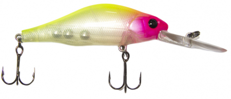 Воблер RUBICON Deep Ghost F, 70mm, 10.5gr, depth 0,7-2,1m, 012